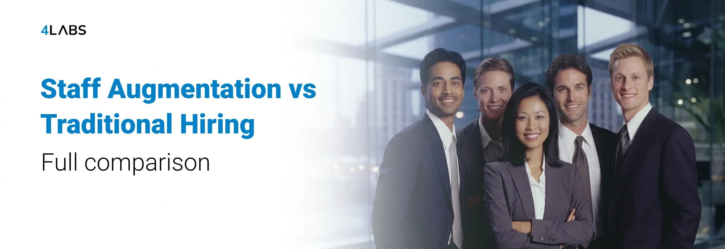 Staff augmentation vs traditional hiring comparison