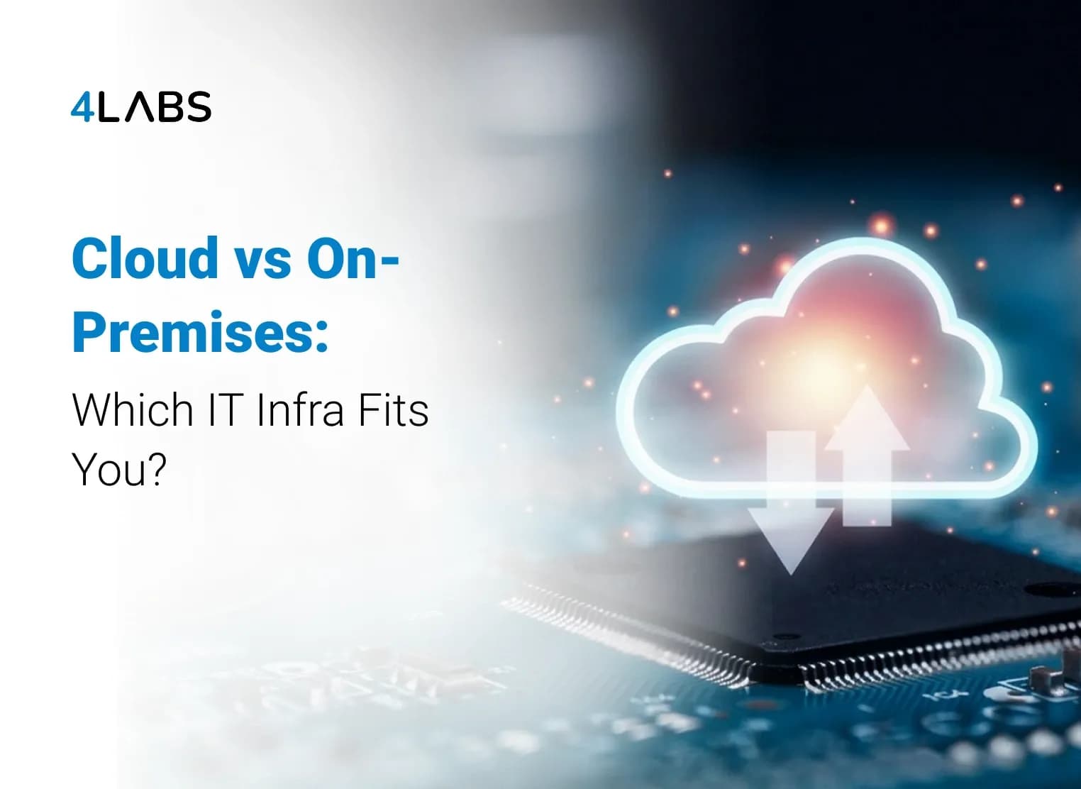 Cloud vs on-premises IT infrastructure comparison