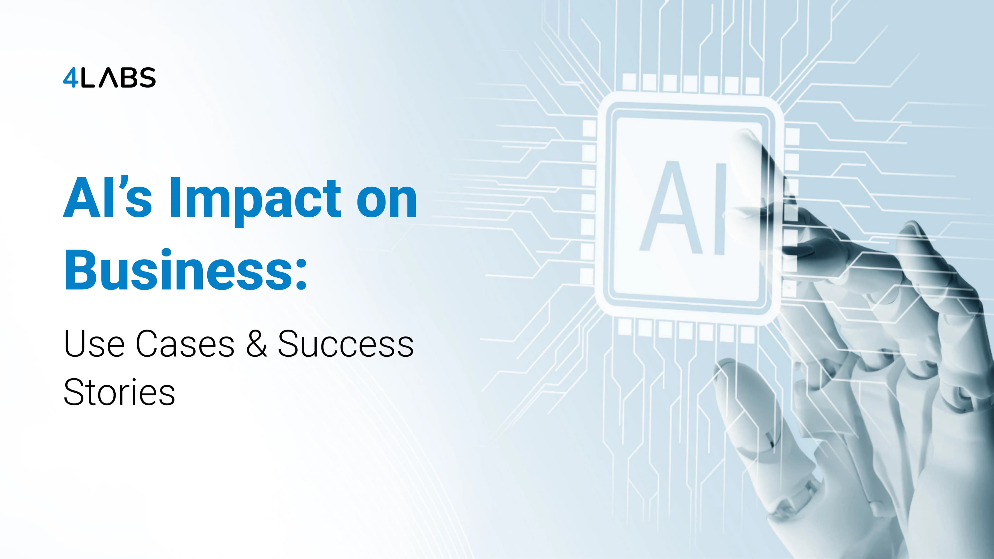 Impact of AI on modern business operations and use cases